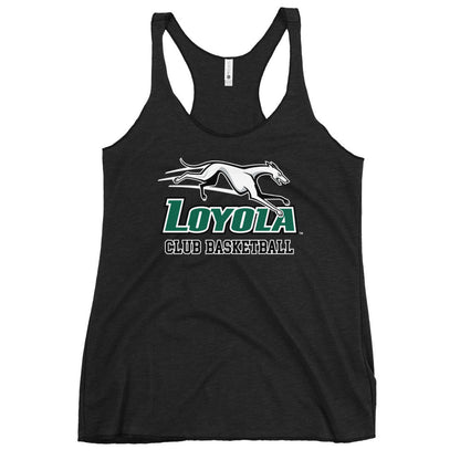 Performance | Thin Racerback Tank Top | Loyola MD Club Basketball | Alt Logo