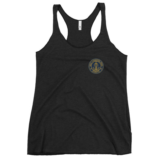 Performance | Thin Racerback Tank Top | LPK NJROTC | Emblem Logo