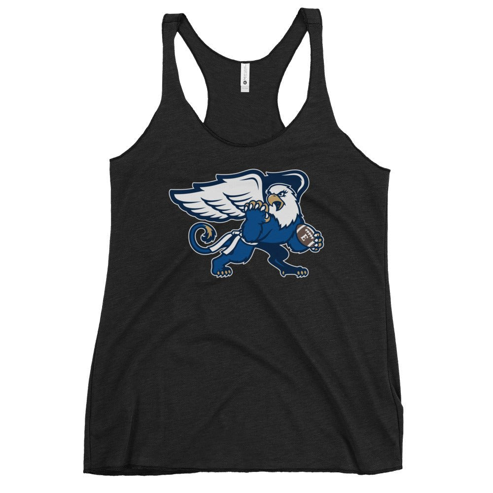 Performance | Thin Racerback Tank Top | LWE Flag Football | Emblem Logo