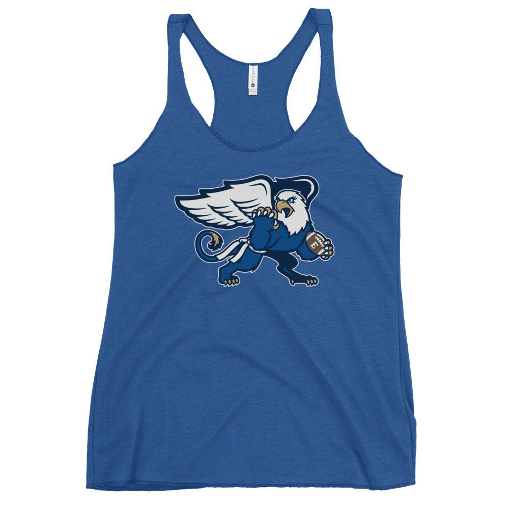 Performance | Thin Racerback Tank Top | LWE Flag Football | Emblem Logo