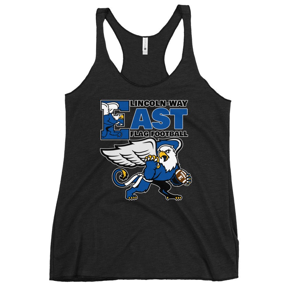 Performance | Thin Racerback Tank Top | LWE Flag Football | Vanguard Logo