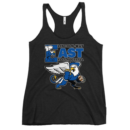 Performance | Thin Racerback Tank Top | LWE Flag Football | Vanguard Logo