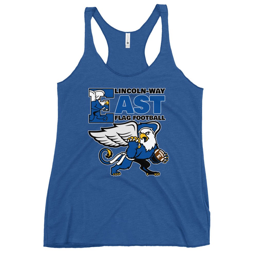 Performance | Thin Racerback Tank Top | LWE Flag Football | Vanguard Logo