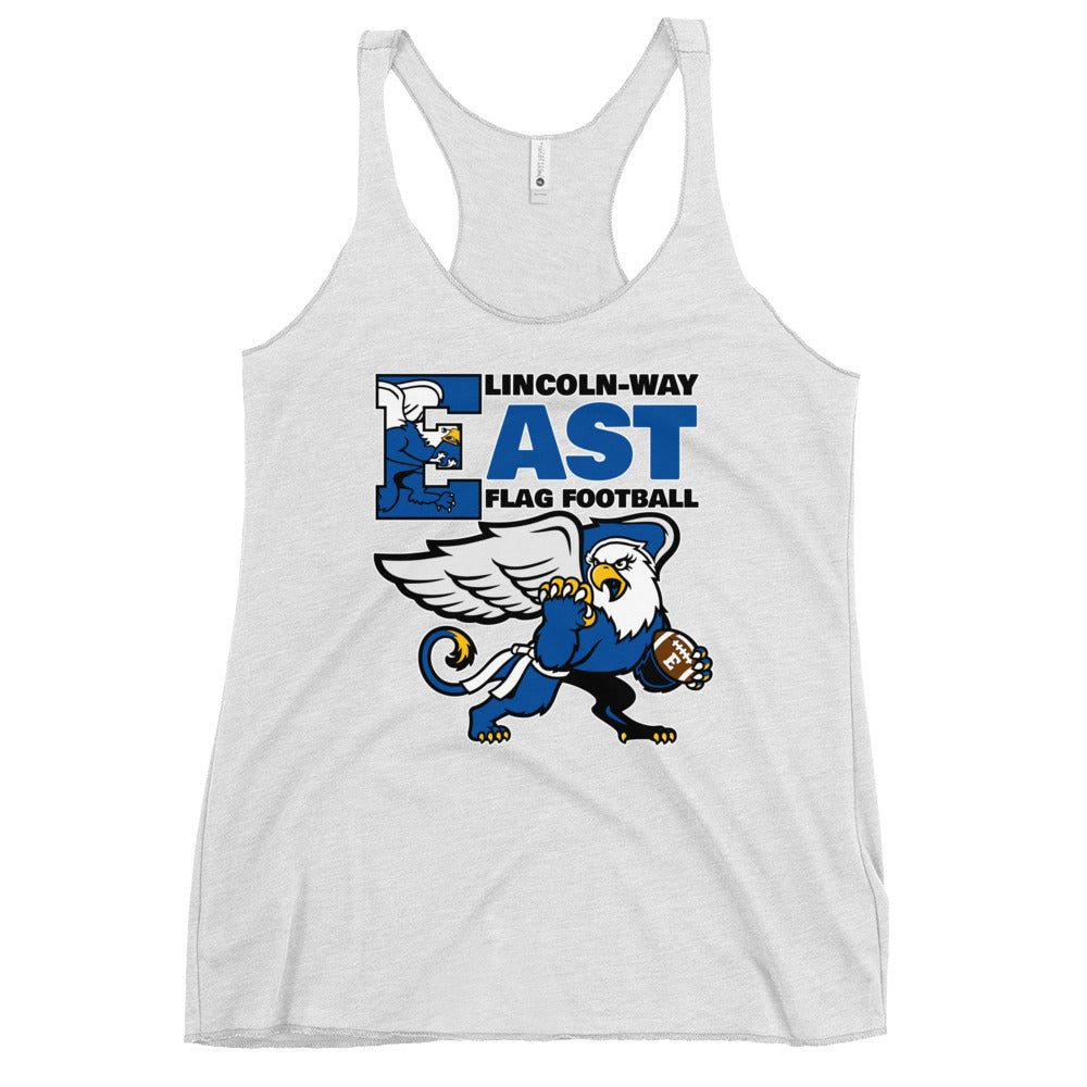 Performance | Thin Racerback Tank Top | LWE Flag Football | Vanguard Logo