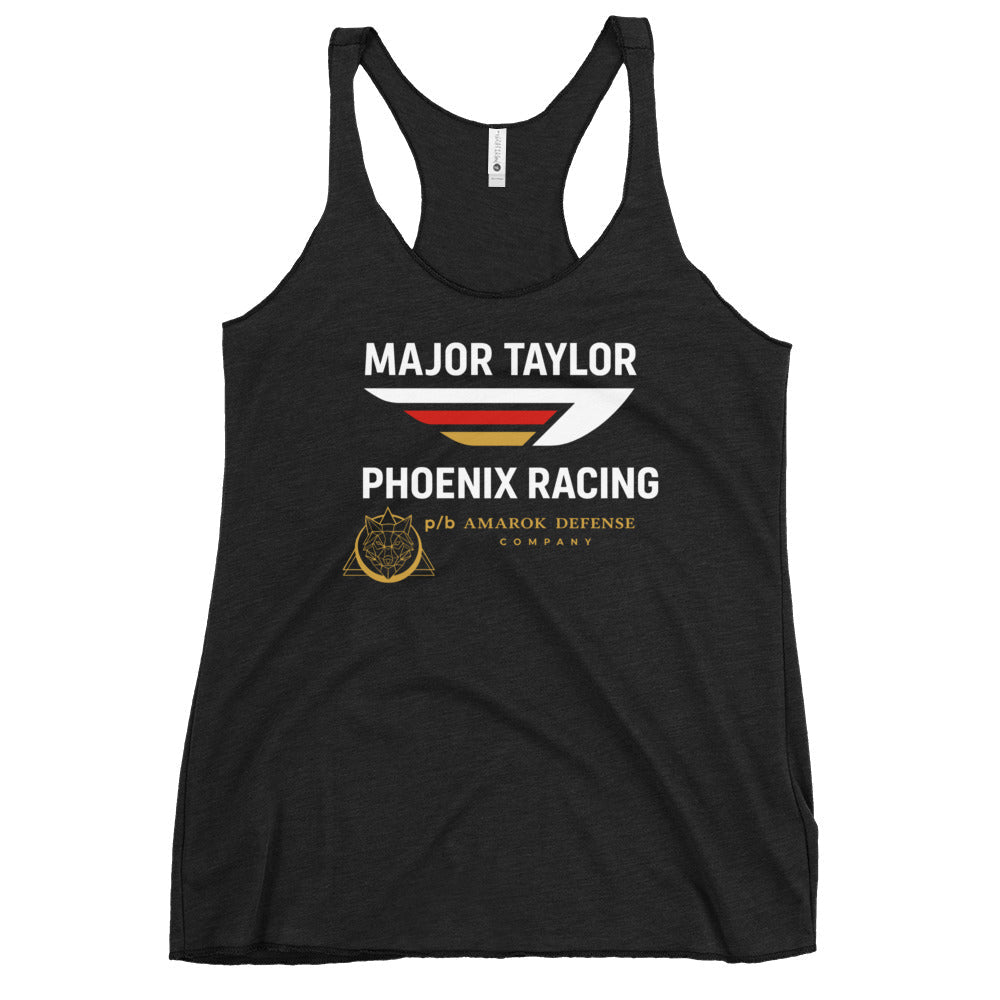 Performance | Thin Racerback Tank Top | Major Taylor Phoenix Racing p/b Amarok Defense Company