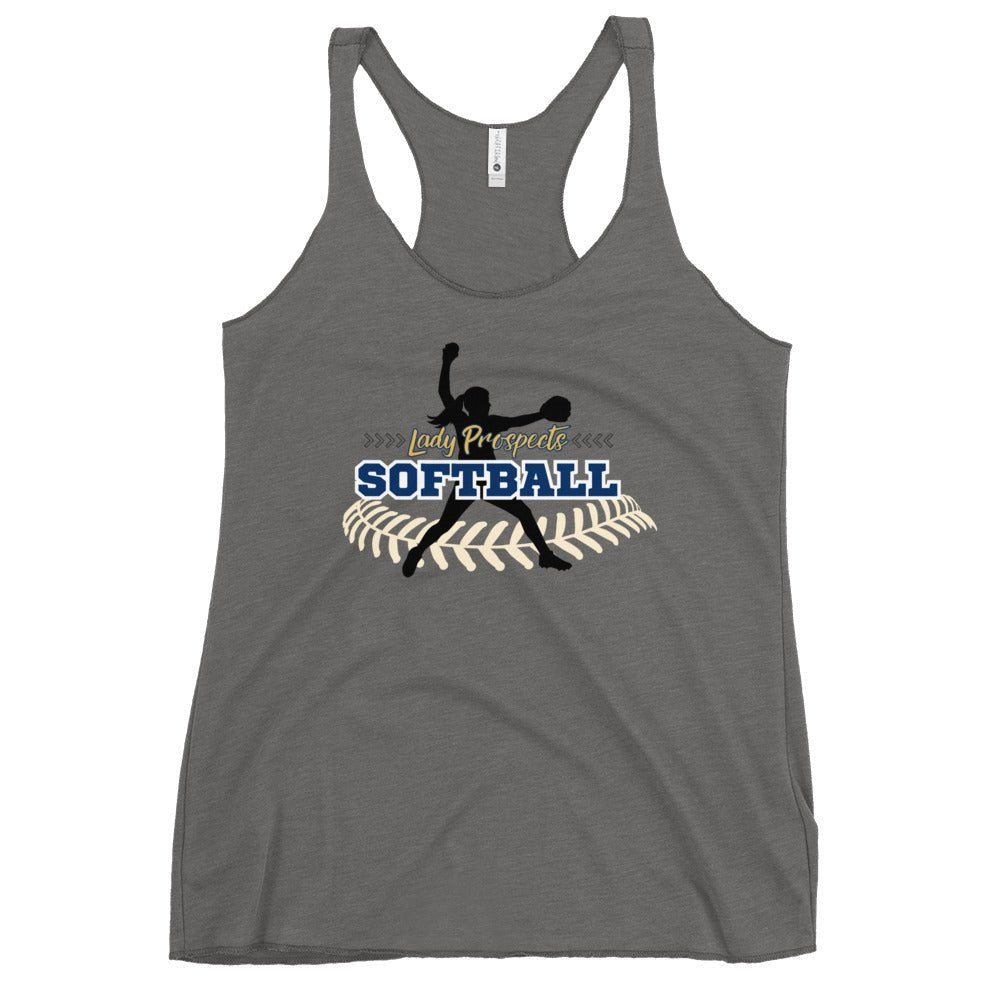 Performance | Thin Racerback Tank Top | Marucci Prospects | Fastpitch Crest Logo