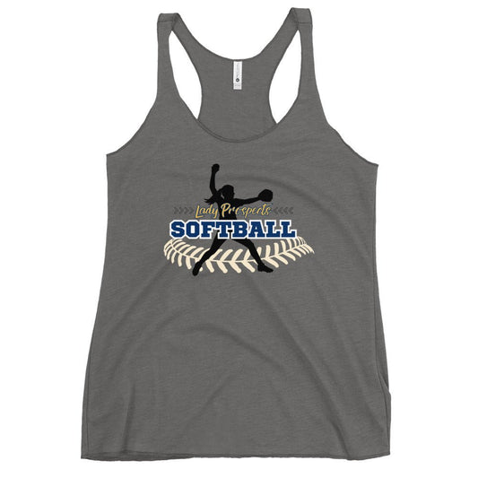 Performance | Thin Racerback Tank Top | Marucci Prospects | Fastpitch Crest Logo
