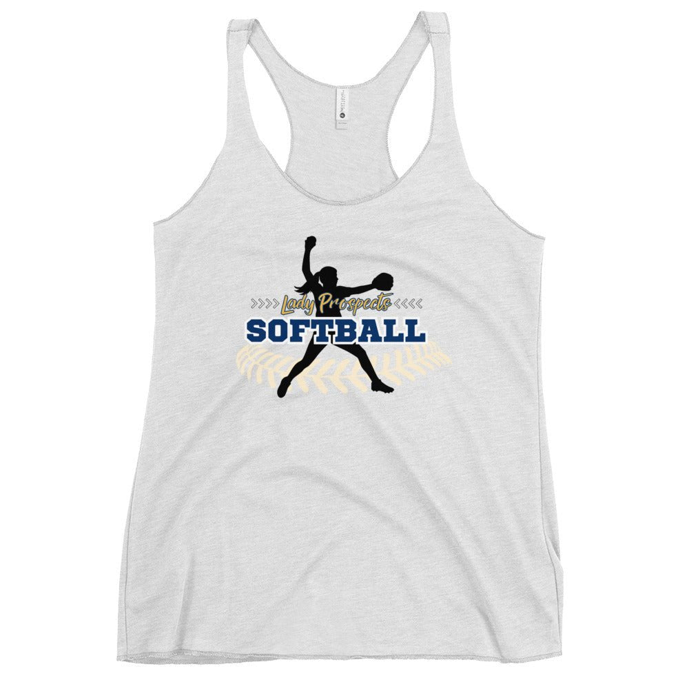 Performance | Thin Racerback Tank Top | Marucci Prospects | Fastpitch Crest Logo