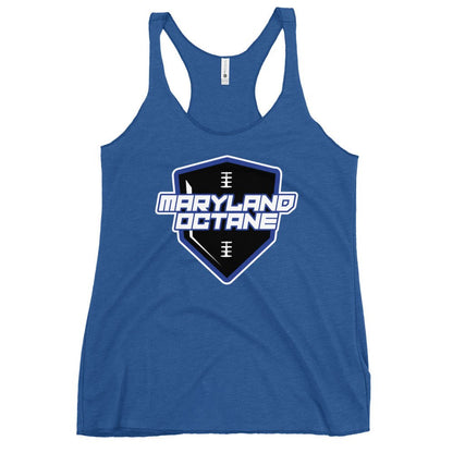Performance | Thin Racerback Tank Top | Maryland 97 Octane | Shield Logo