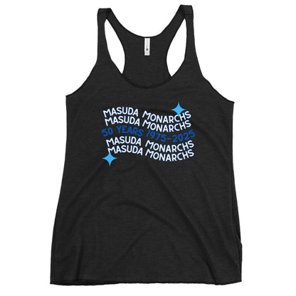 Performance | Thin Racerback Tank Top | Masuda Middle School | 50 Years Logo