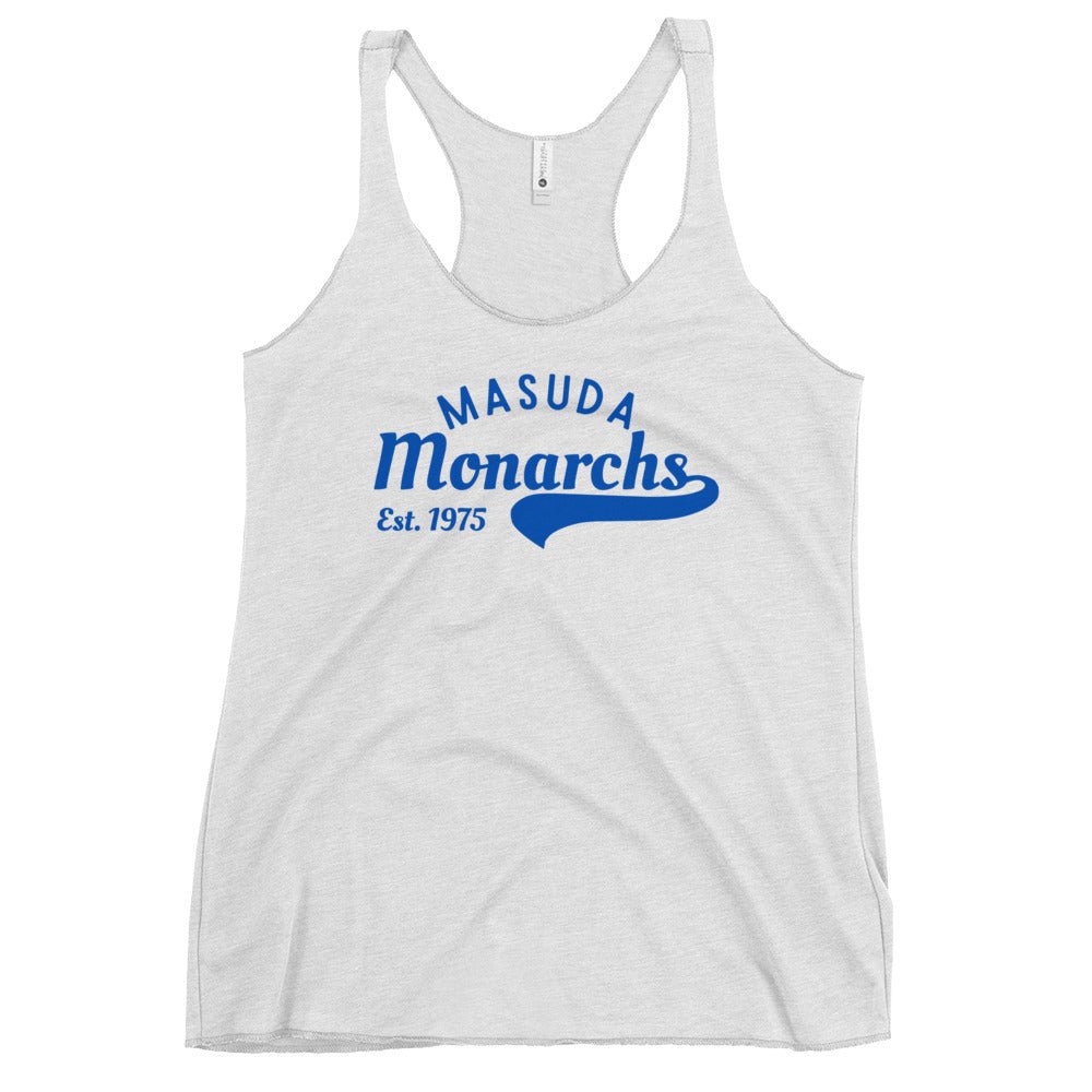 Performance | Thin Racerback Tank Top | Masuda Middle School | Script Logo