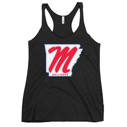 Performance | Thin Racerback Tank Top | Maumelle Bulldogs 2035 | Emblem Logo