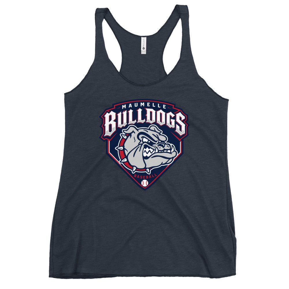 Performance | Thin Racerback Tank Top | Maumelle Bulldogs 2035 | Shield Logo