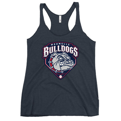 Performance | Thin Racerback Tank Top | Maumelle Bulldogs 2035 | Shield Logo