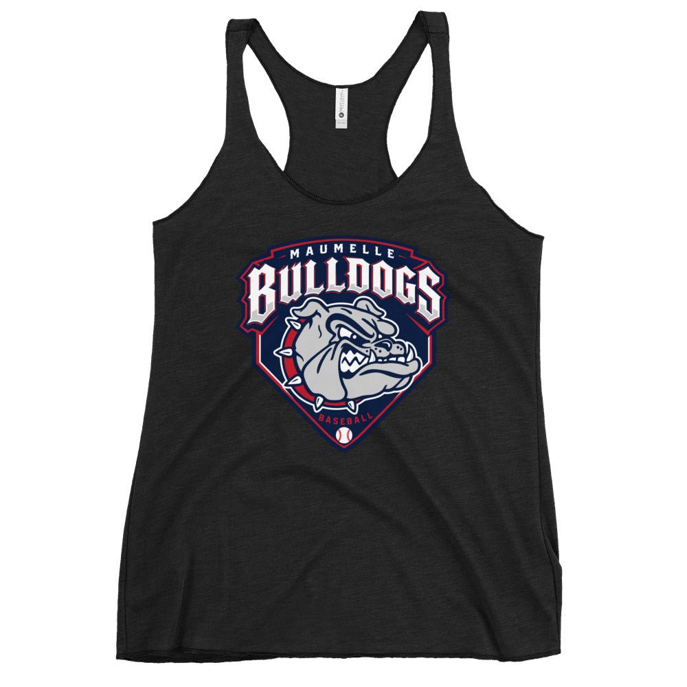 Performance | Thin Racerback Tank Top | Maumelle Bulldogs 2035 | Shield Logo