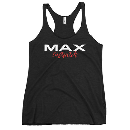 Performance | Thin Racerback Tank Top | MAX Fastpitch | Stars Logo