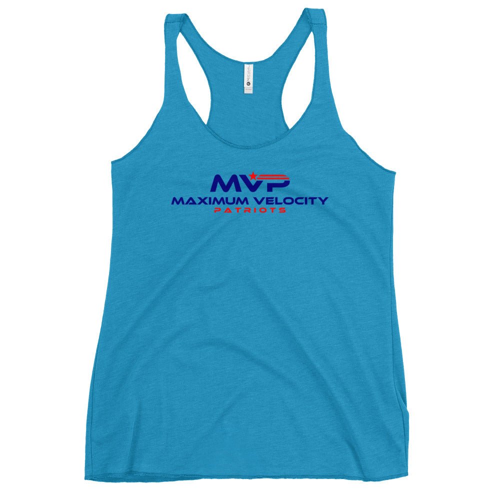 Performance | Thin Racerback Tank Top | Maximum Velocity Youth Sports | Vanguard Logo