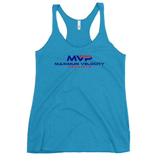 Performance | Thin Racerback Tank Top | Maximum Velocity Youth Sports | Vanguard Logo