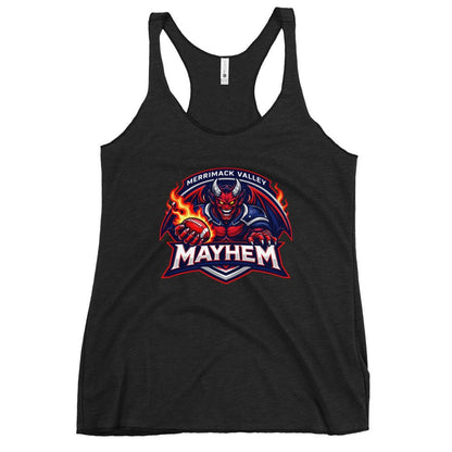 Performance | Thin Racerback Tank Top | Merrimack Valley Mayhem | Overlord Crest Logo