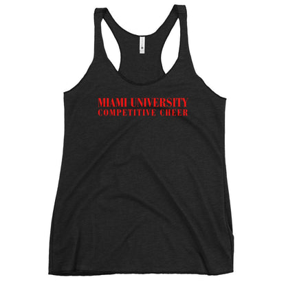 Performance | Thin Racerback Tank Top | Miami University Competitive Cheer Team