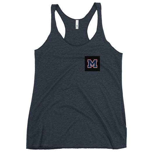 Performance | Thin Racerback Tank Top | Michigan Select Baseball | M Lettermark Logo