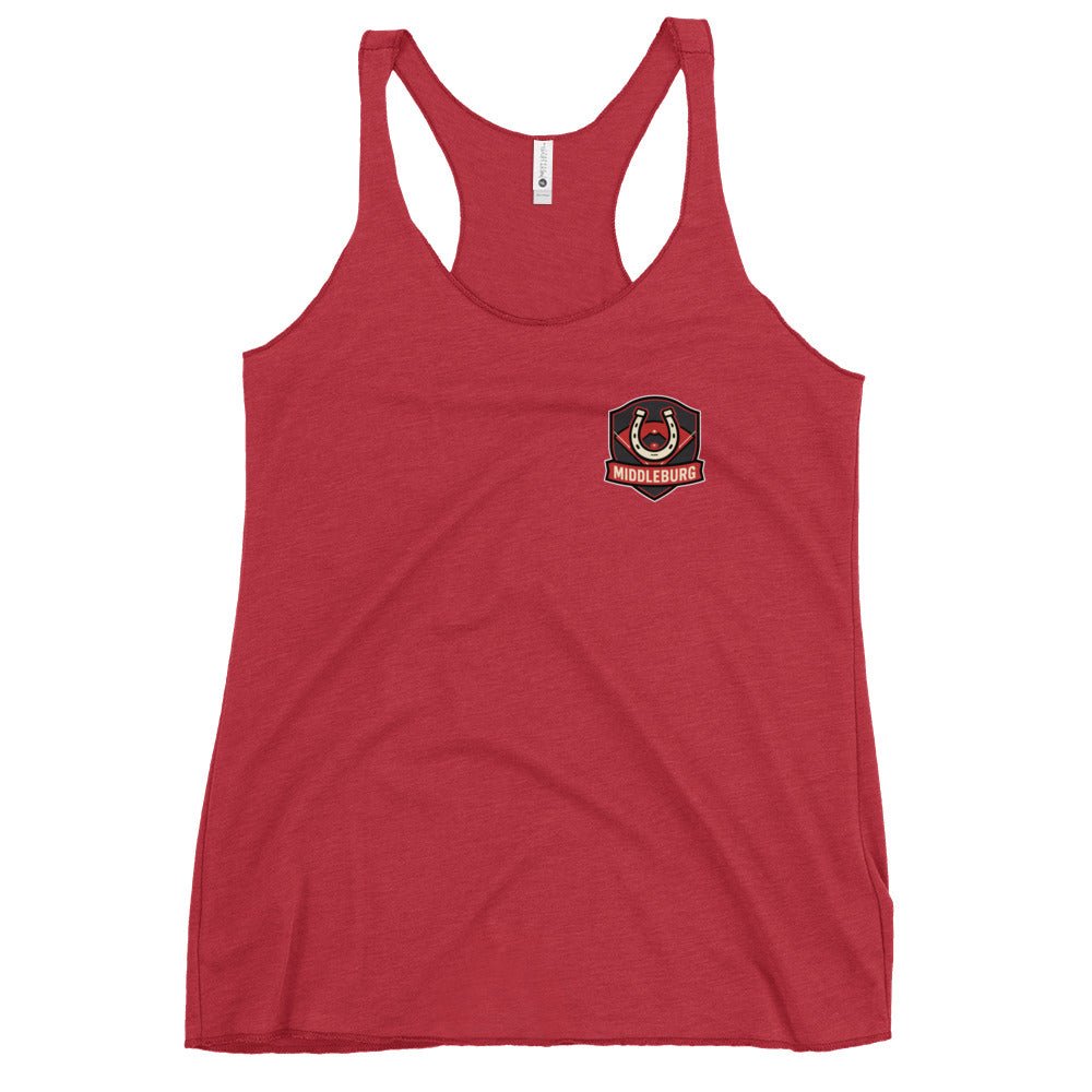 Performance | Thin Racerback Tank Top | Middleburg Association of Athletics | Horseshoe Logo