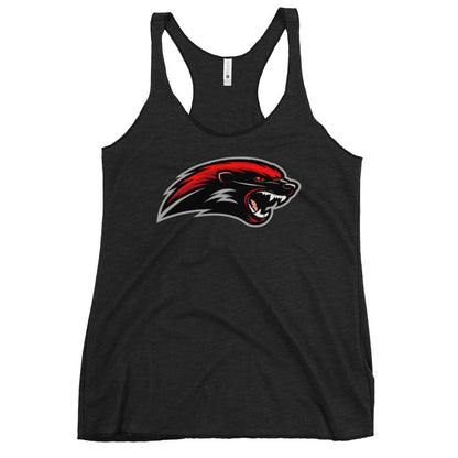 Performance | Thin Racerback Tank Top | Midwest Badgers | Emblem Logo