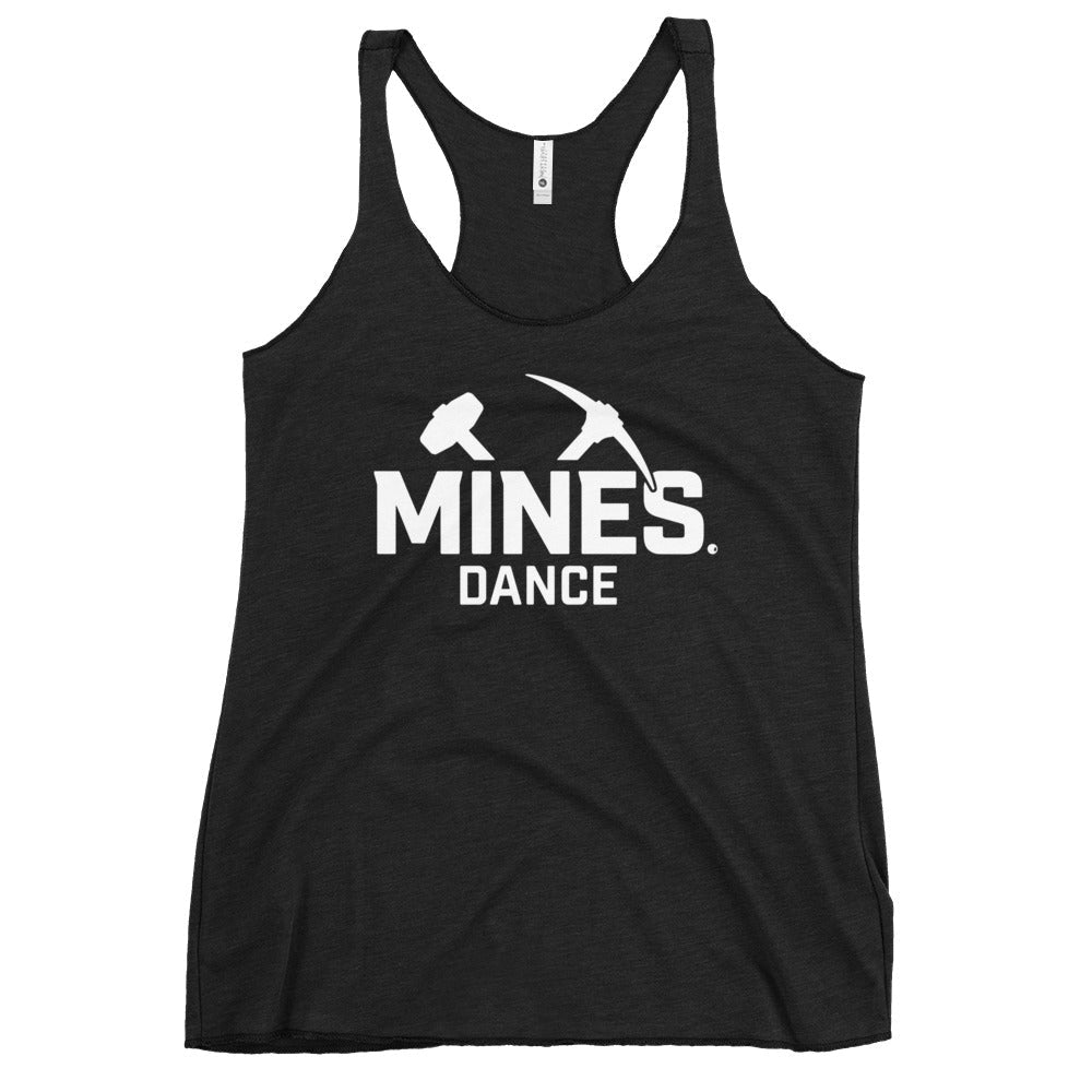 Performance | Thin Racerback Tank Top | Mines Dance Team | Valor Logo