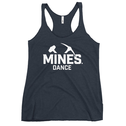 Performance | Thin Racerback Tank Top | Mines Dance Team | Valor Logo