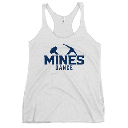 Performance | Thin Racerback Tank Top | Mines Dance Team | Vanguard Logo