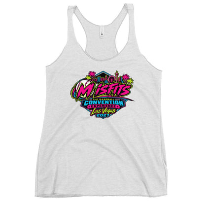 Performance | Thin Racerback Tank Top | Misfits Baseball | Crest Logo