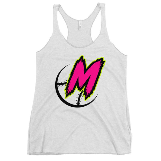 Performance | Thin Racerback Tank Top | Misfits Baseball | Lettermark Logo