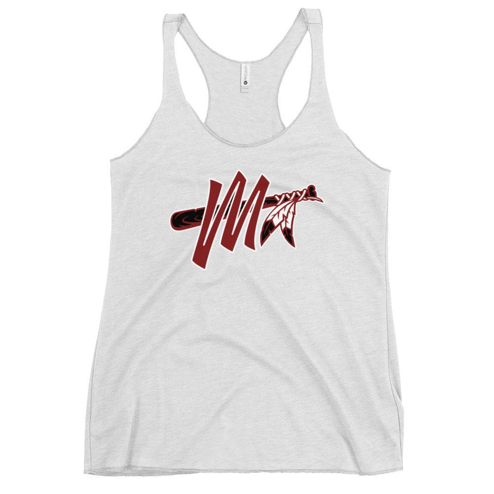 Performance | Thin Racerback Tank Top | Mohawks | M - Mark Logo