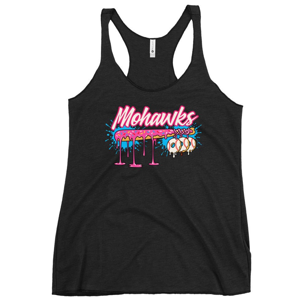 Performance | Thin Racerback Tank Top | Mohawks | Pink Batters Logo