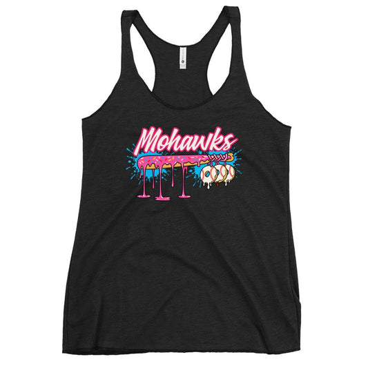 Performance | Thin Racerback Tank Top | Mohawks | Pink Batters Logo