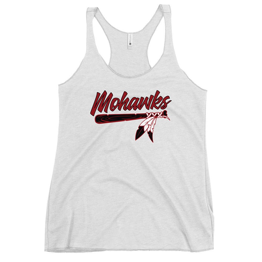 Performance | Thin Racerback Tank Top | Mohawks | Script Logo