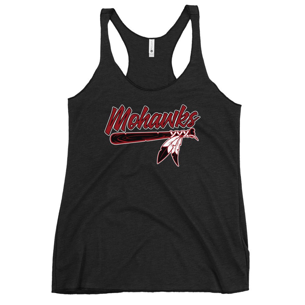 Performance | Thin Racerback Tank Top | Mohawks | Script Logo