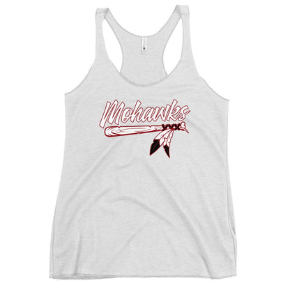 Performance | Thin Racerback Tank Top | Mohawks | Victory Feather Logo