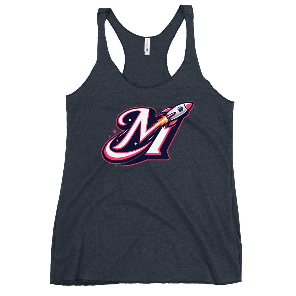 Performance | Thin Racerback Tank Top | Moonshots | Stellar Strike Logo