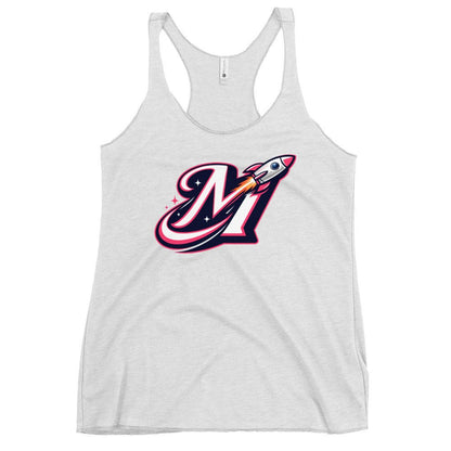 Performance | Thin Racerback Tank Top | Moonshots | Stellar Strike Logo
