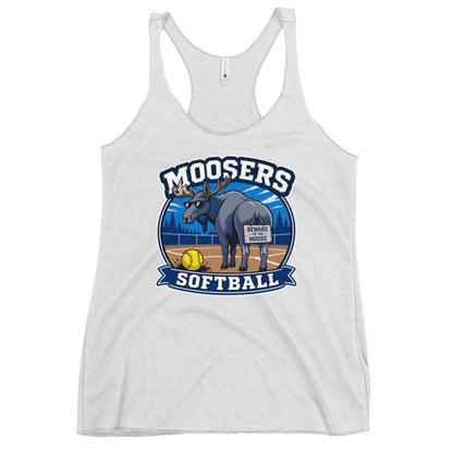 Performance | Thin Racerback Tank Top | Moosers | Moose Diamond Mark Logo