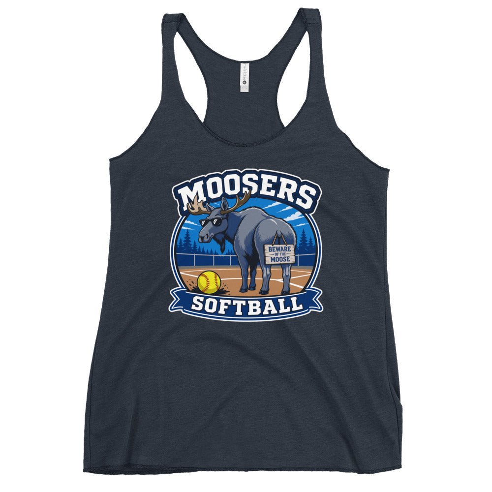 Performance | Thin Racerback Tank Top | Moosers | Moose Diamond Mark Logo