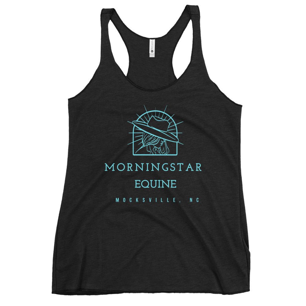 Performance | Thin Racerback Tank Top | Morningstar Equine | Morningstar Equine Logo