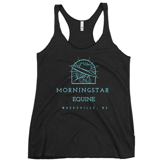 Performance | Thin Racerback Tank Top | Morningstar Equine | Morningstar Equine Logo