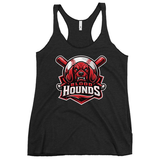 Performance | Thin Racerback Tank Top | Mountain House Bloodhounds | Blood Hounds Logo