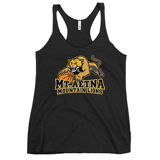 Performance | Thin Racerback Tank Top | Mt. Aetna Adventist School | Crest Logo