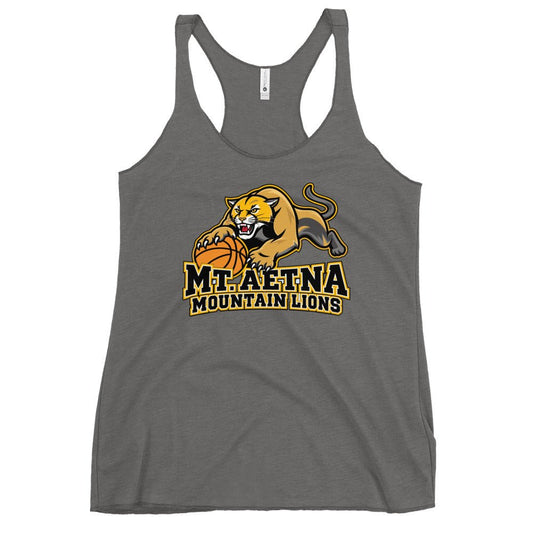 Performance | Thin Racerback Tank Top | Mt. Aetna Adventist School | Crest Logo