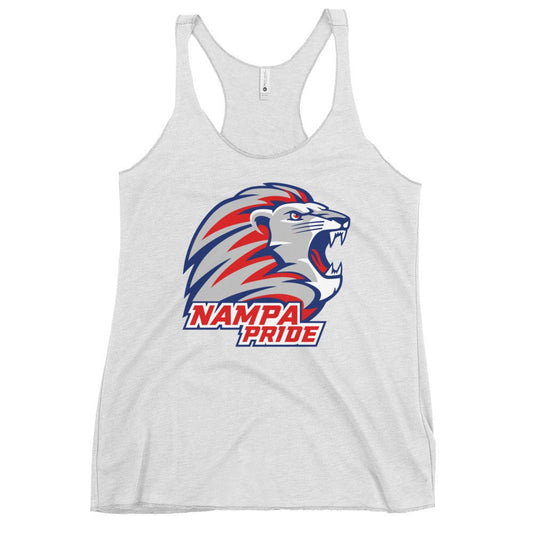 Performance | Thin Racerback Tank Top | Nampa Pride | Mascot Logo