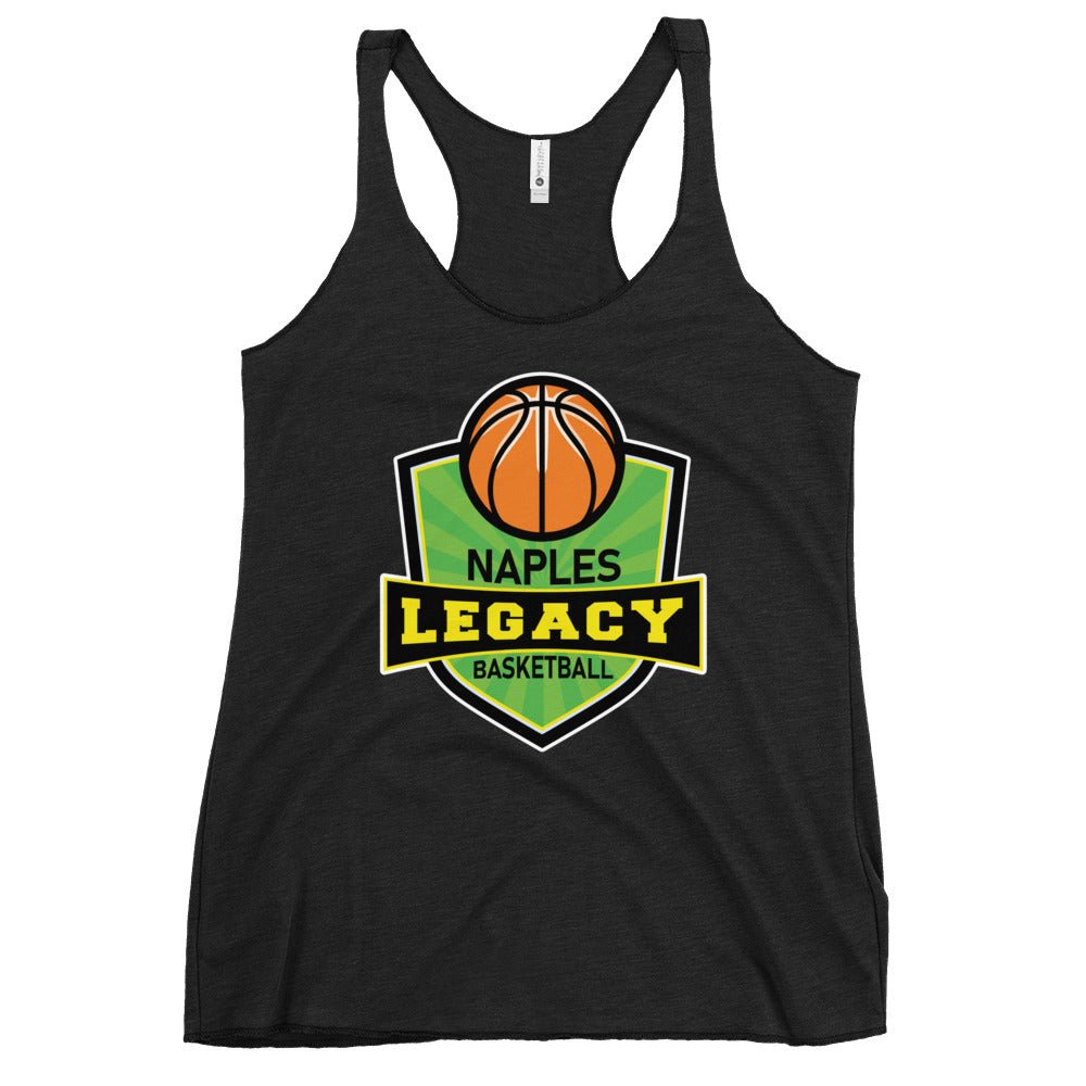 Performance | Thin Racerback Tank Top | Naples Legacy | Shield Logo