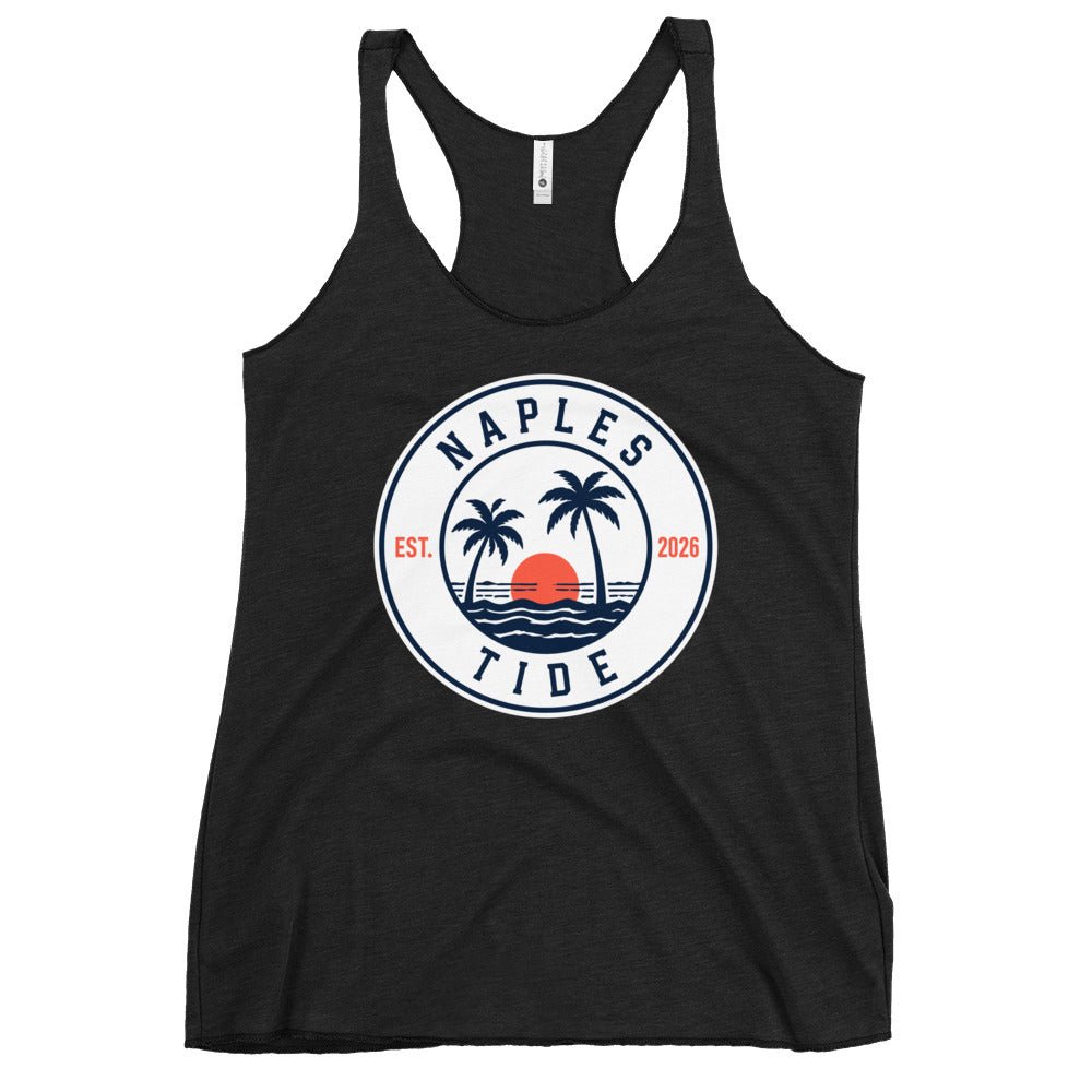 Performance | Thin Racerback Tank Top | Naples Tide | Badge Logo